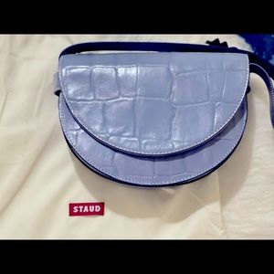 STAUD Crocdile Amal Shoulder bag